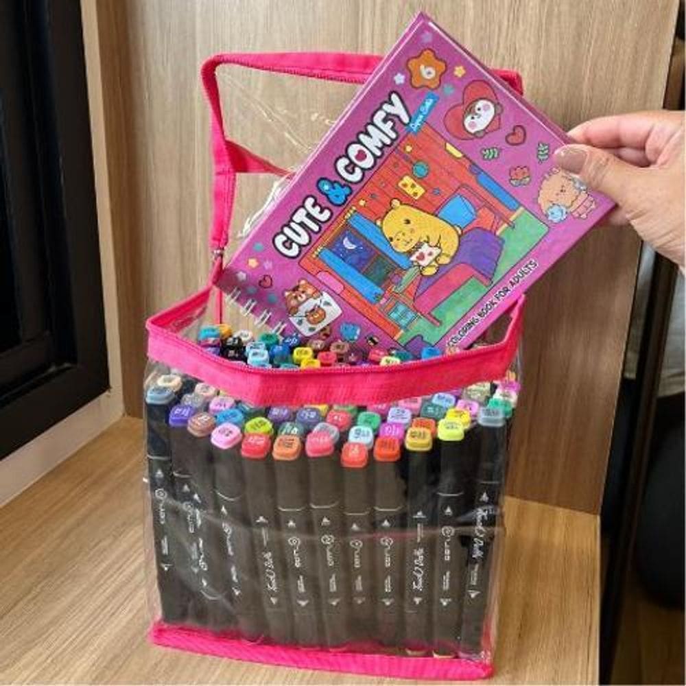 Estojo Boobie Goods Canetinhas Touch 20X20X15