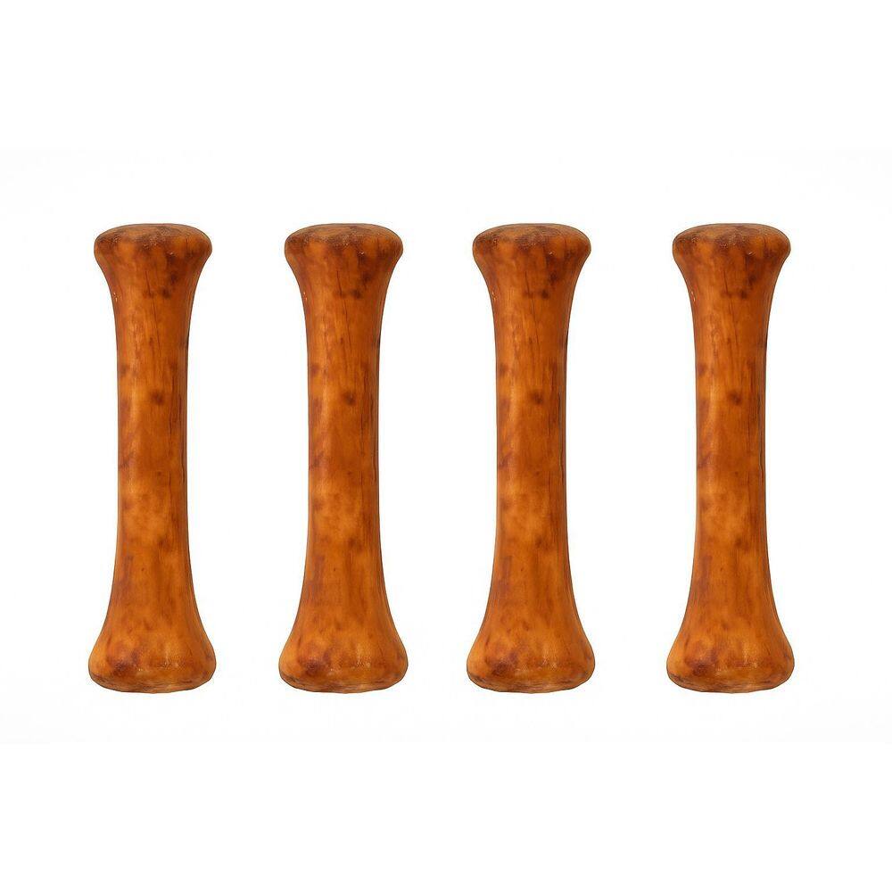 Kit 4 Ossos Para Cachorro Natural Bovino Defumado