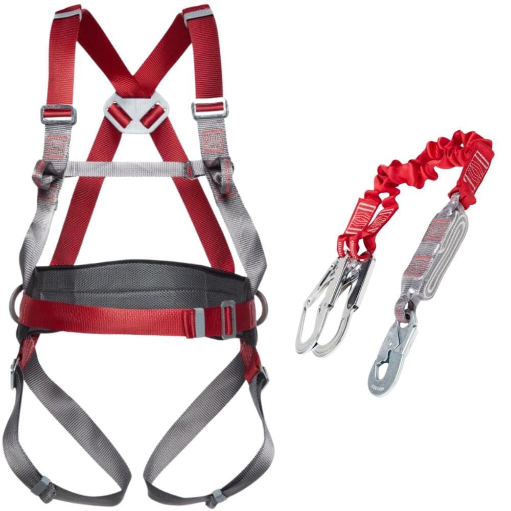 Cinto Paraquedista 4 Pontos de Ancoragem Com Talabarte Y Tubular CP1201-2102 Camper