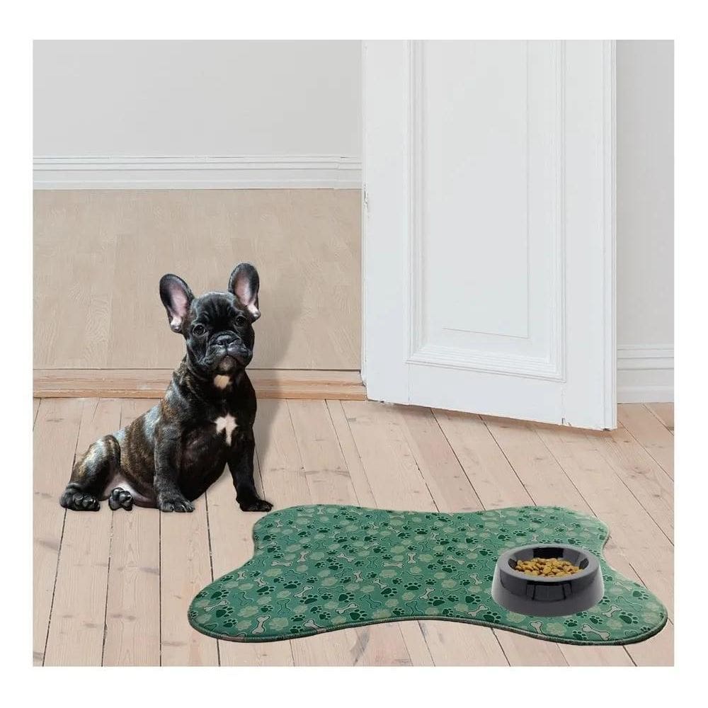 2X Jogo Americano Pet Tapete Para Comedouro Cachorro Gatos O