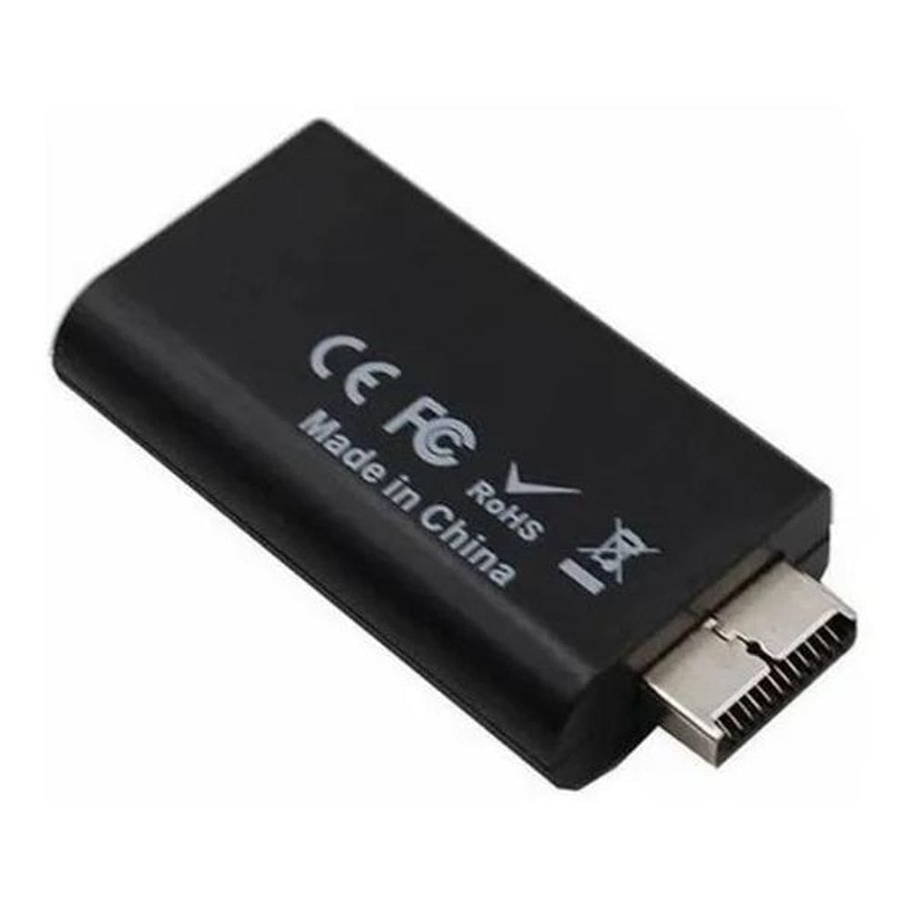 2X Adaptador Conversor Ps2 Audio Vídeo Av Para Cabo Hdmi