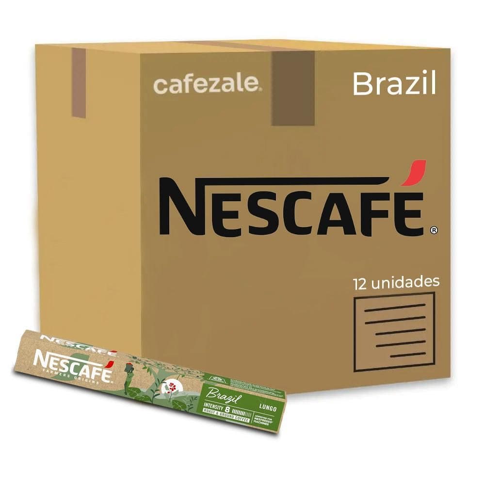 120 Cápsulas De Nescafé Farmers Origins Brazil
