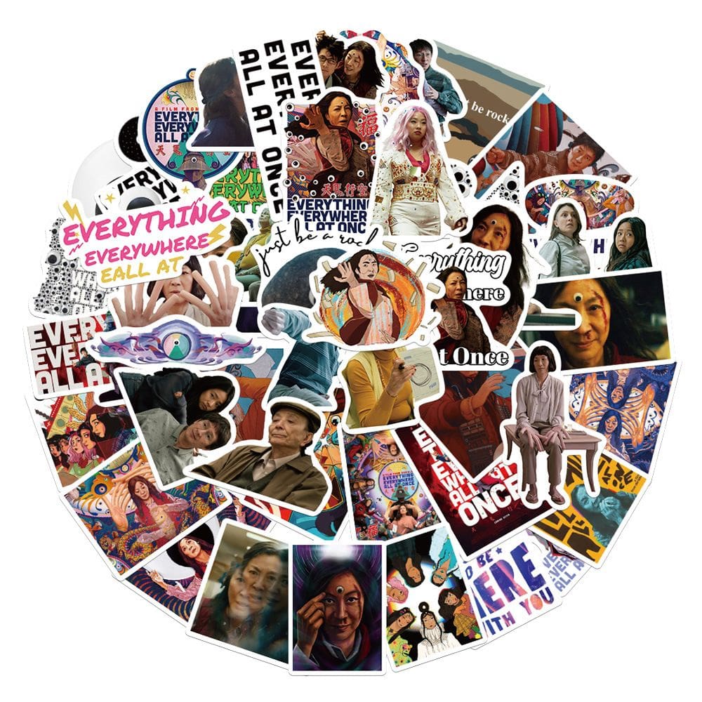 Adesivos: 50 unidades/lote: tudo está em todos os lugares, de uma só vez