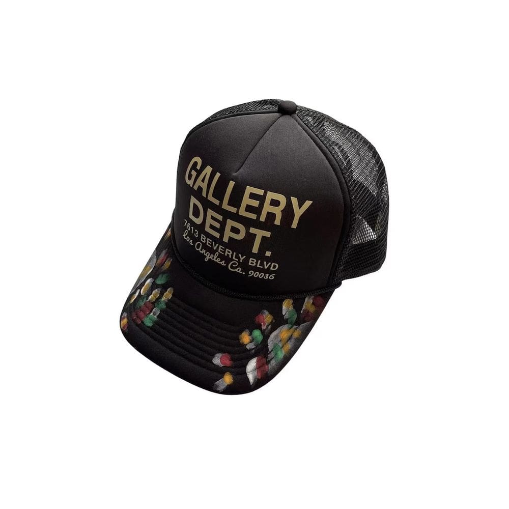 Boné de beisebol Gallerys Depts Anime Snapback, algodão preto