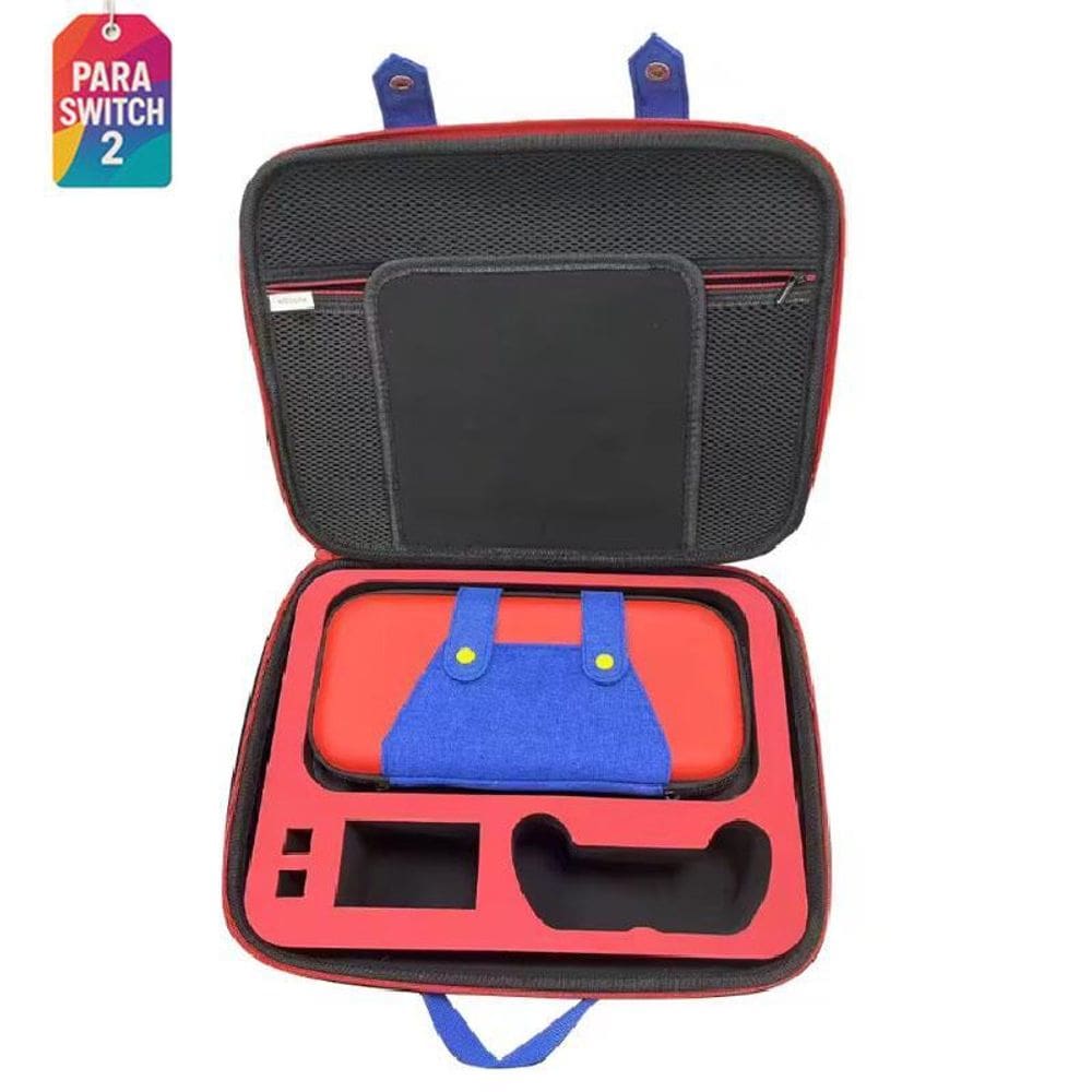 Bolsa E Case Nintendo Switch 2 Mario Grande Capacidade Ns2