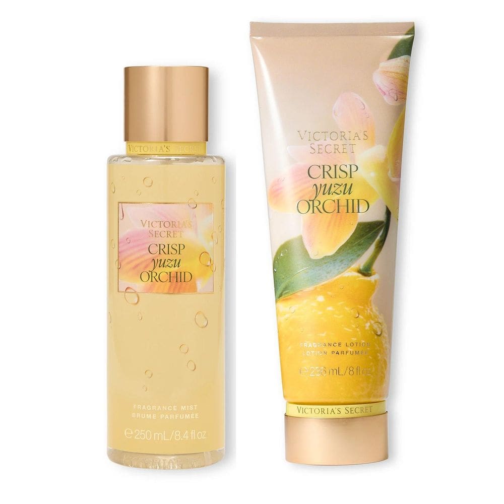 Victorias Secret Loção + Body Splash Orquídea Yuzu Crocante