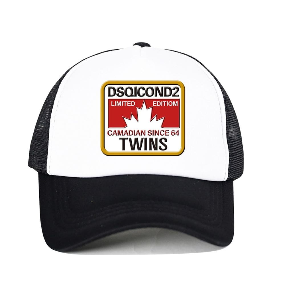 Boné de beisebol Dsquareds2 Twins Anime Snapback Hat de algodão
