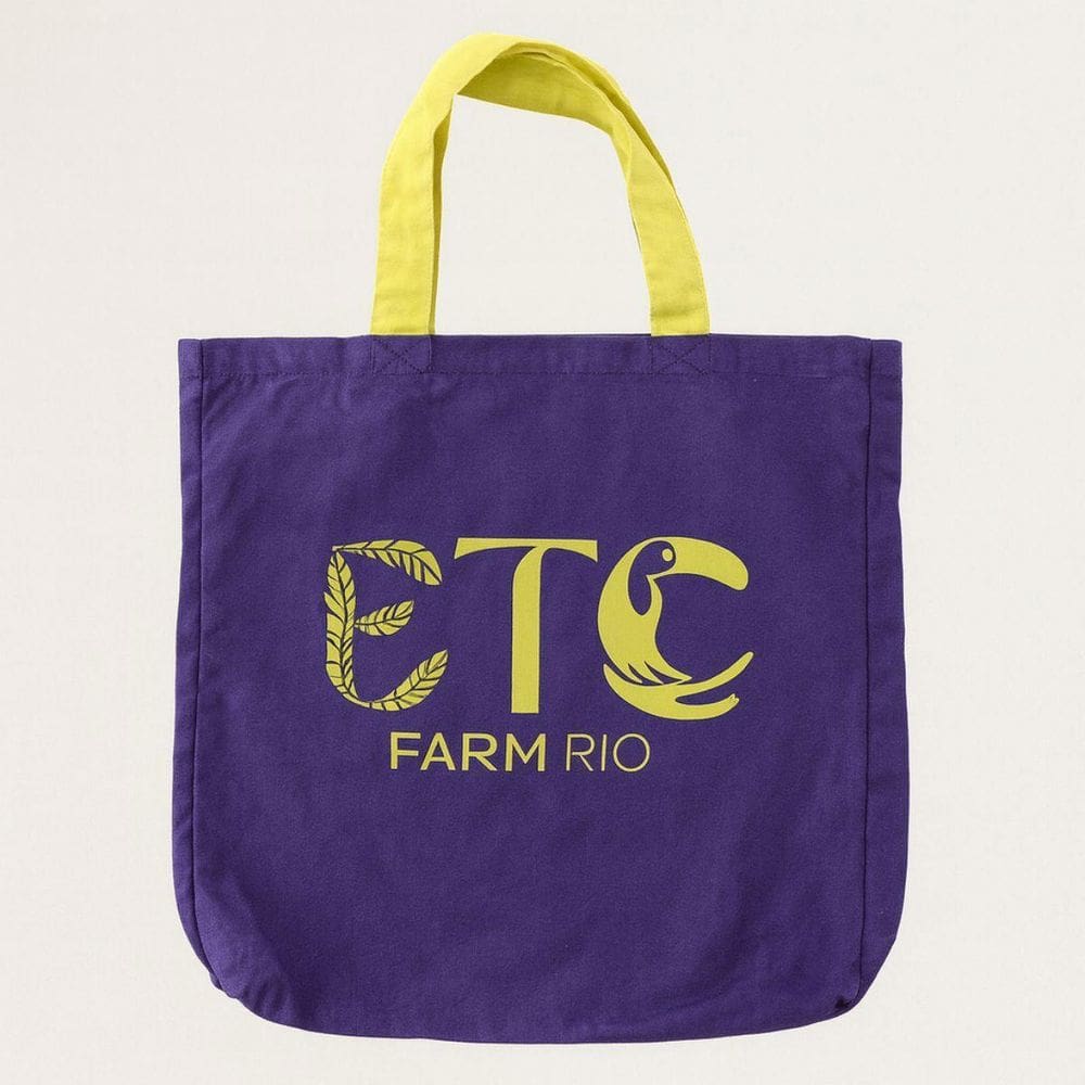 Bolsa Farm Totebag Sacola Lilás