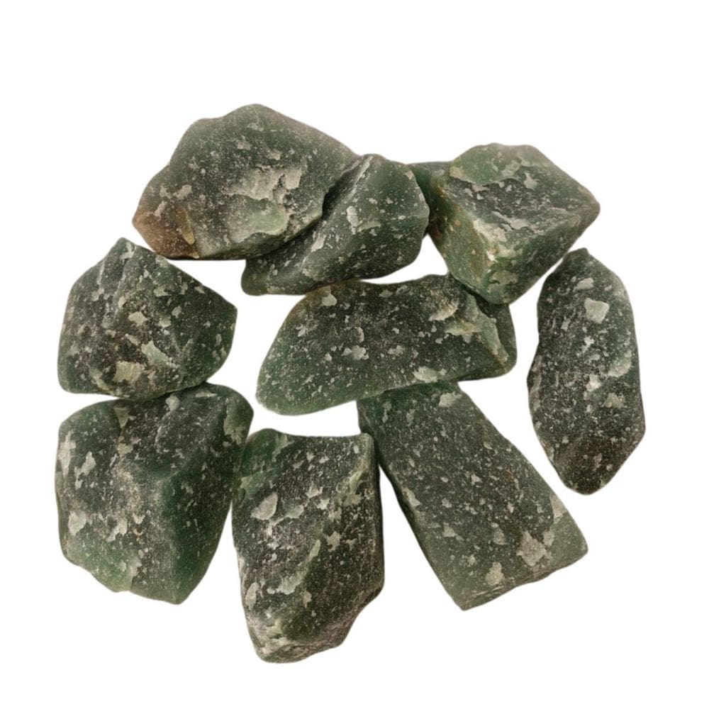 Pedra Natural Quartzo Aventurina Verde Bruta 1 Kilo