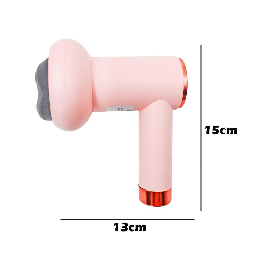 Massageador Vibratório - Corporal USB 5 em 1 Elétrico Branco