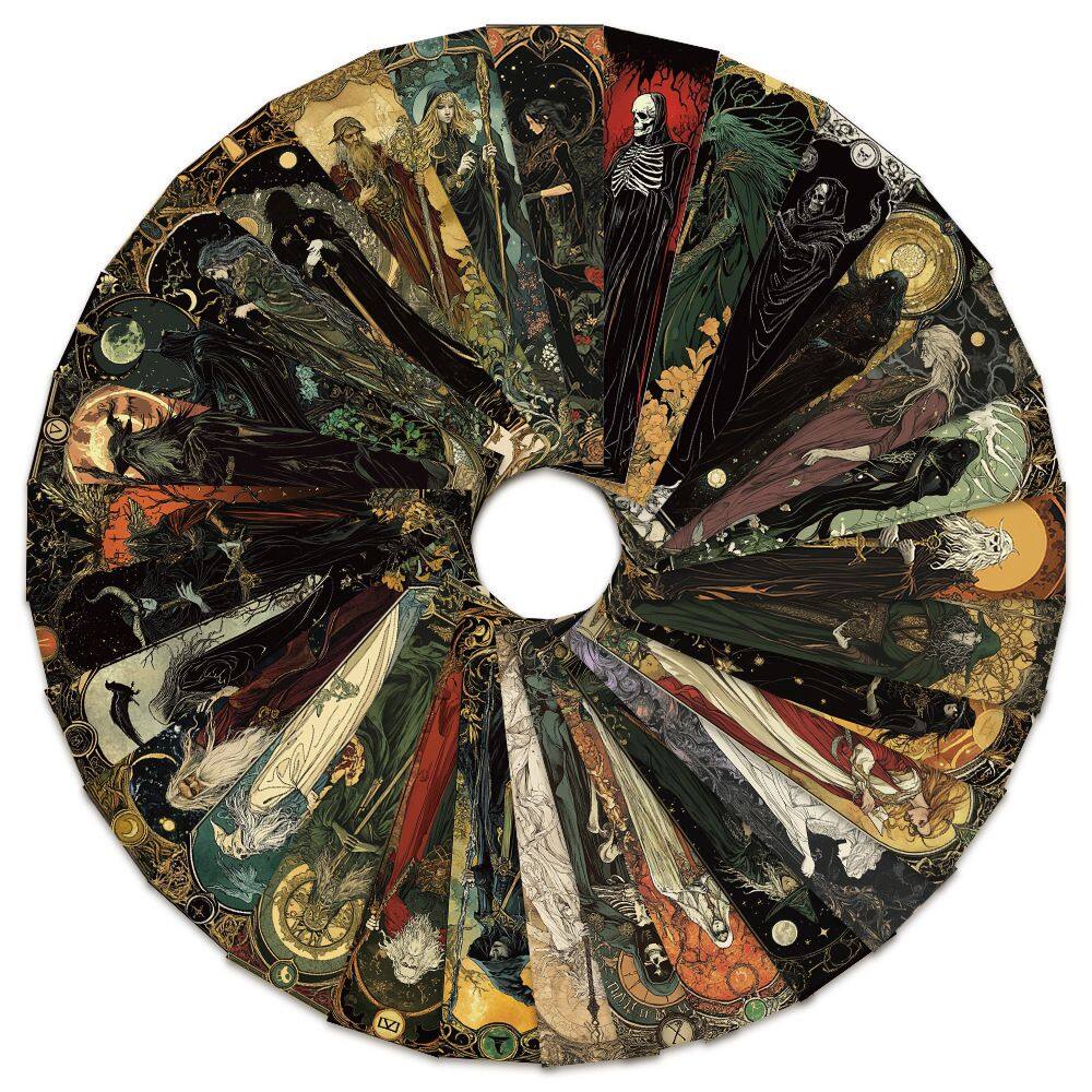 Adesivos Wizards Darks Bookmarks 30 unidades/lote à prova d`água