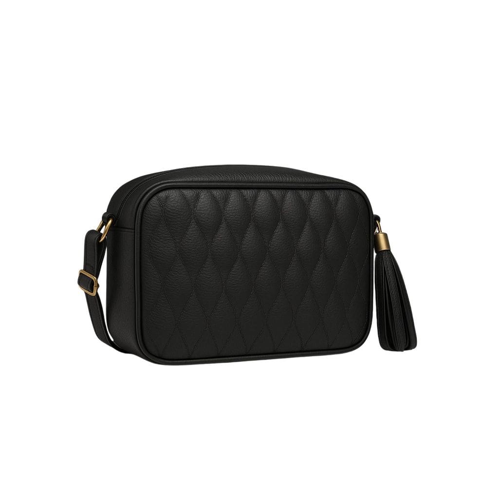 Bolsa Feminina Couro Atual Colors 1563 - Preto