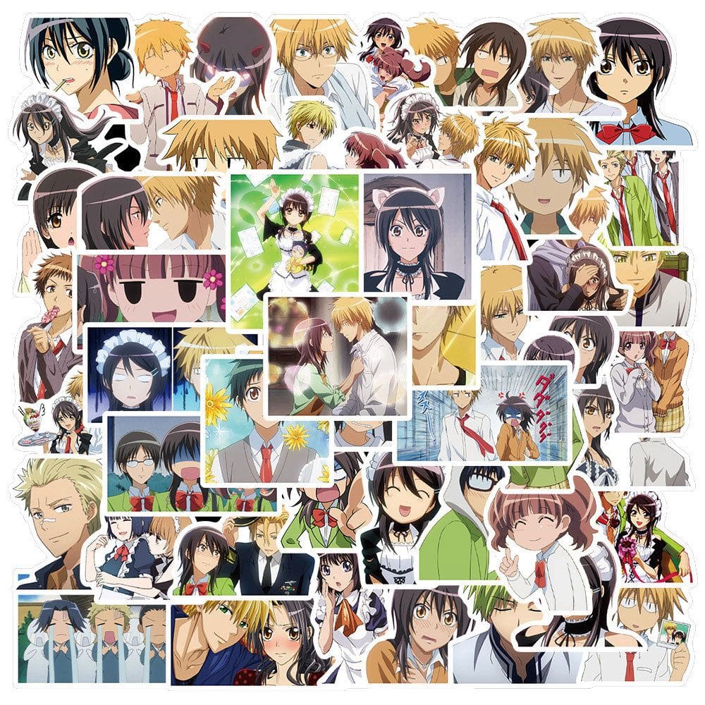 Adesivos Maids-Sama! Anime de vinil impermeável s 50 unidades/lote