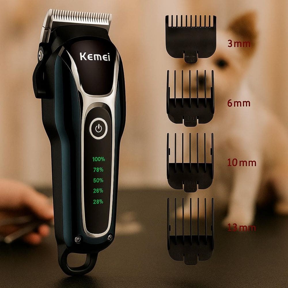 Kemei Pet  De Corte Para Cães E Gatos
