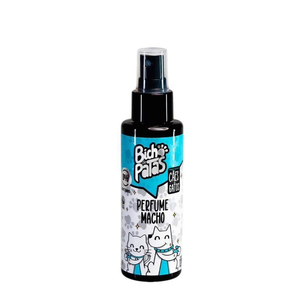 Perfume Macho Pet Bicho De Patas 120Ml - Aroma Suave