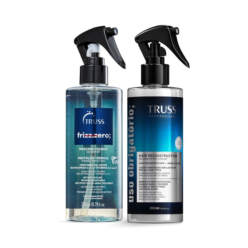 Kit TRUSS Uso Obrigatório & Frizz Zero (2 Produtos)