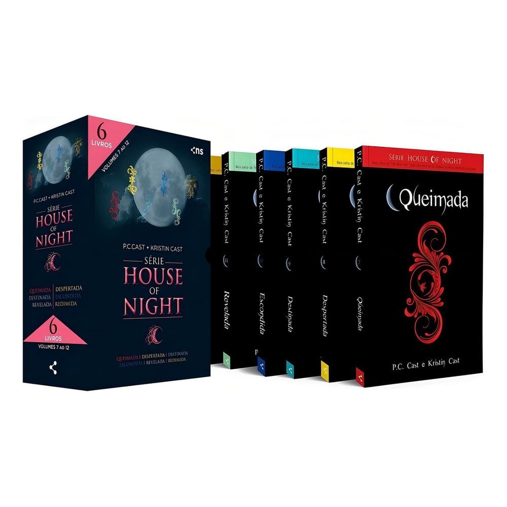 Box House Of Night - Coleção Completa - Vol. 7 ao 12