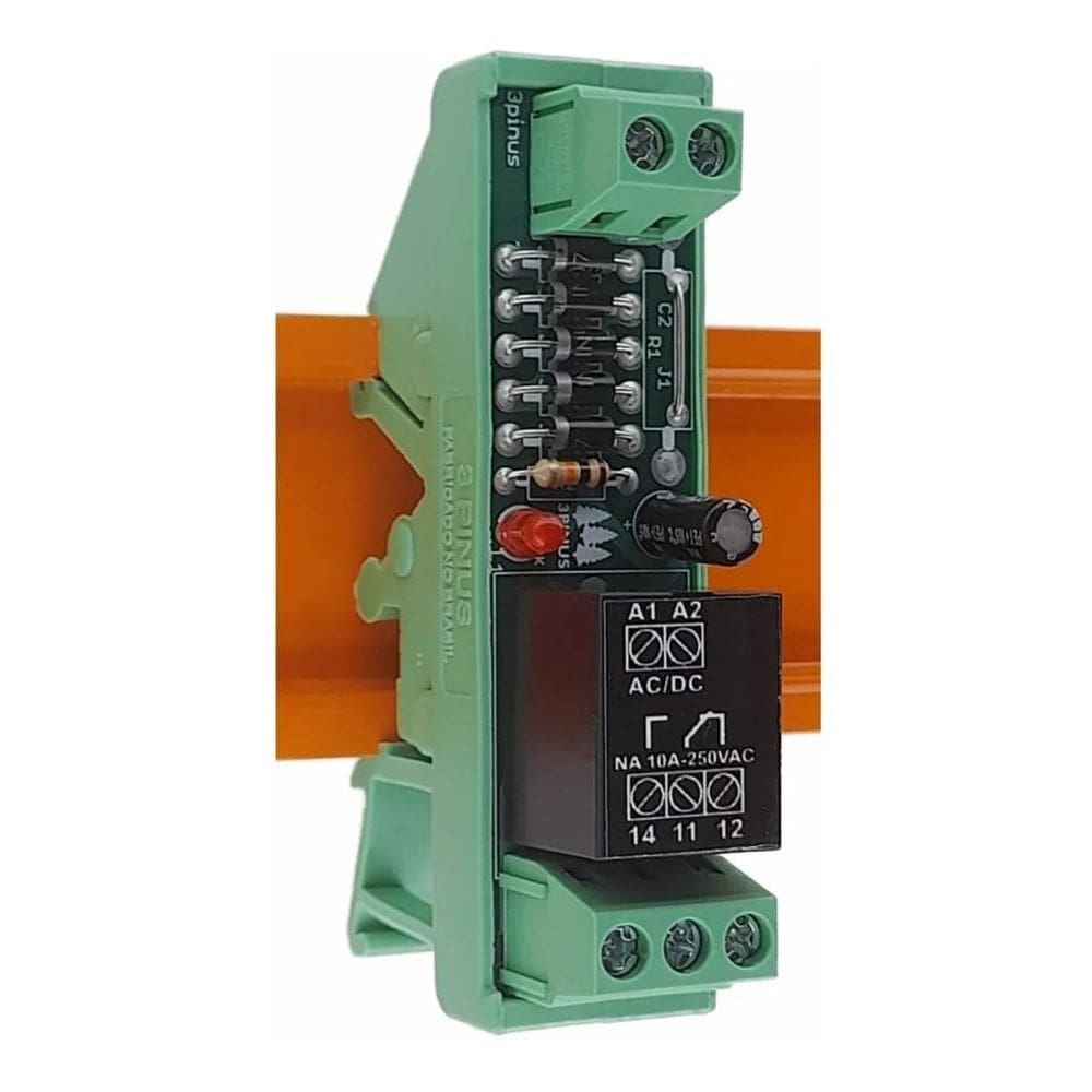 Relé Acoplador Interface Aa 5V, 12V, 24V, 48V, 127V E 220 5V