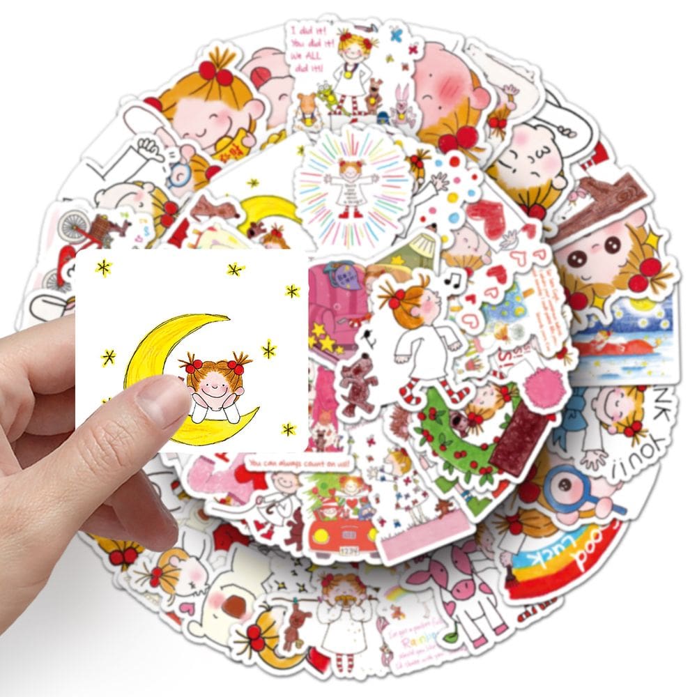 Adesivos Cocos Sauces Vinil Impermeável Anime 50 unidades/lote