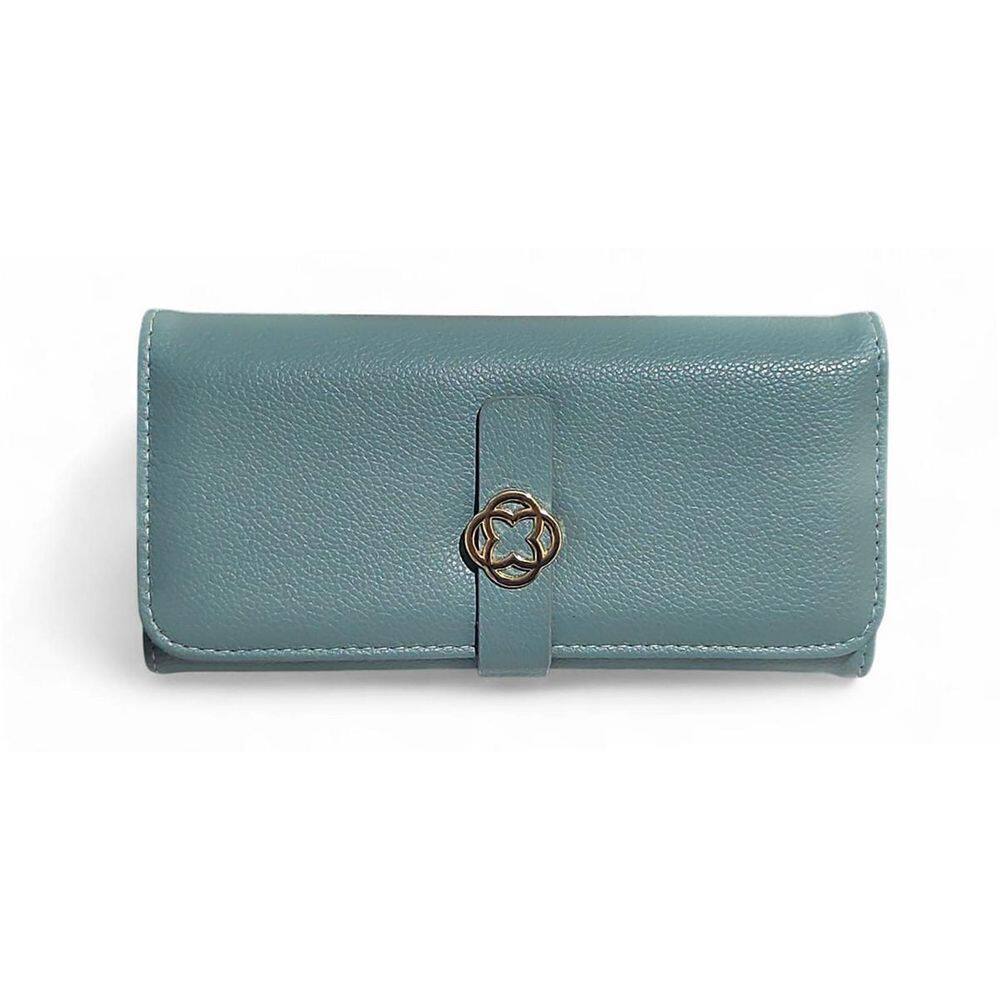 Carteira Feminina De Mão Divisória Com Ziper Chris Helena Az