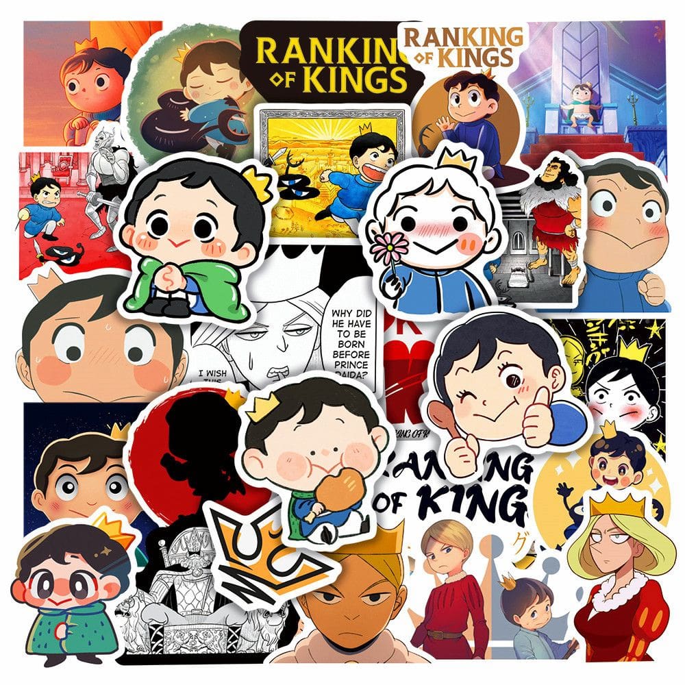 Adesivos Rankings of Kings Waterproof Vinyl Anime (50 unidades)