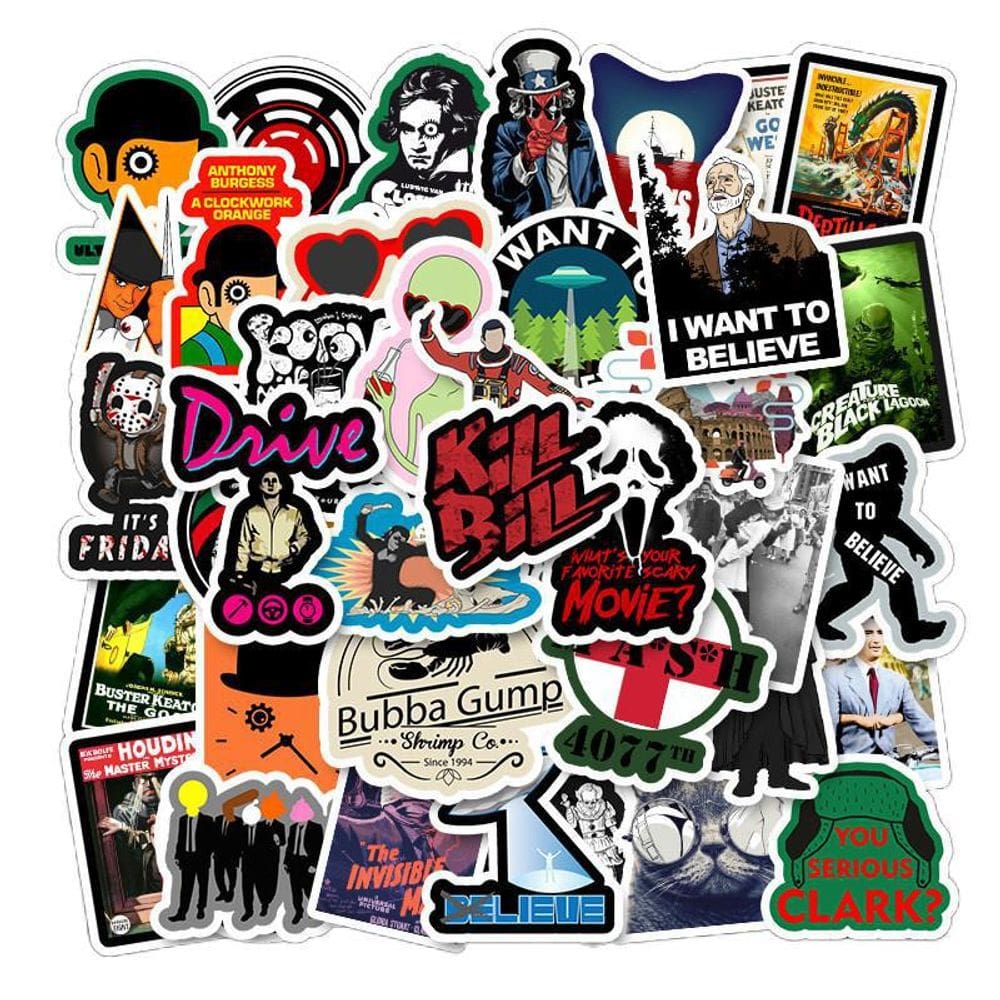 Adesivos Kills Bills Waterproof Vinyl Anime 50 unidades/lote