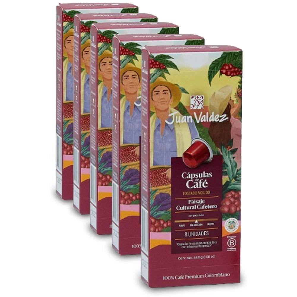 40 Cápsulas Nespresso Café Juan Valdez Paisaje Cultural