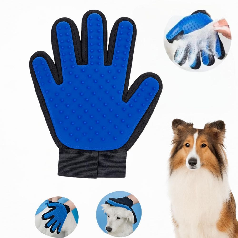 Luva Tira Pelo Magnética - Ideal Para Banho E Escovação