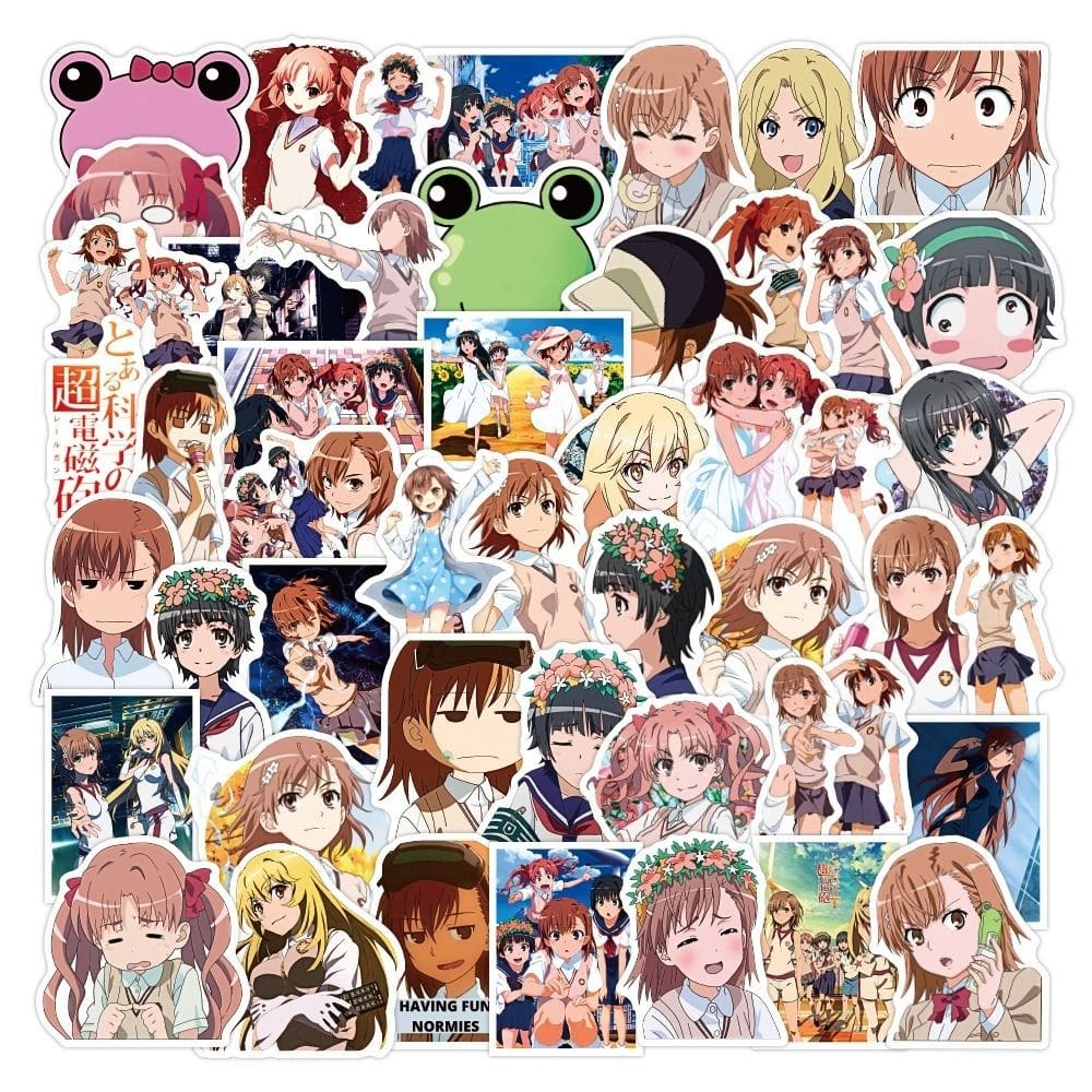 Adesivos A Certains Scientifics Railguns Waterproof (50 unidades)