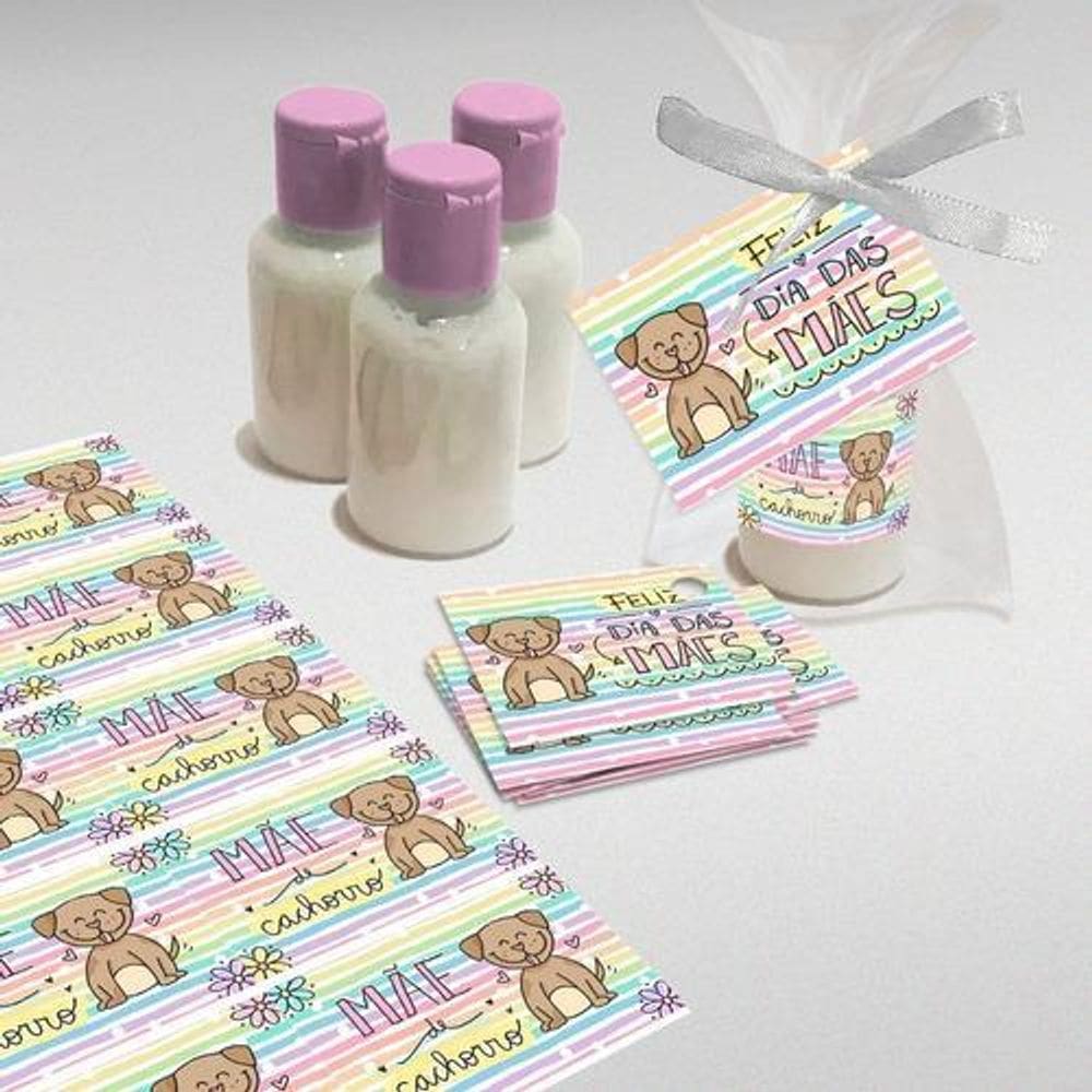 10 Lembrancinhas Hidratante Dia Das Mães - Mae De Cachorro
