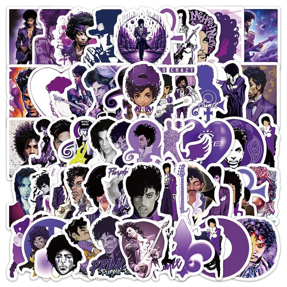 Adesivos Michaels Jacksons 60 unidades/lote Purples Styles Waterpro