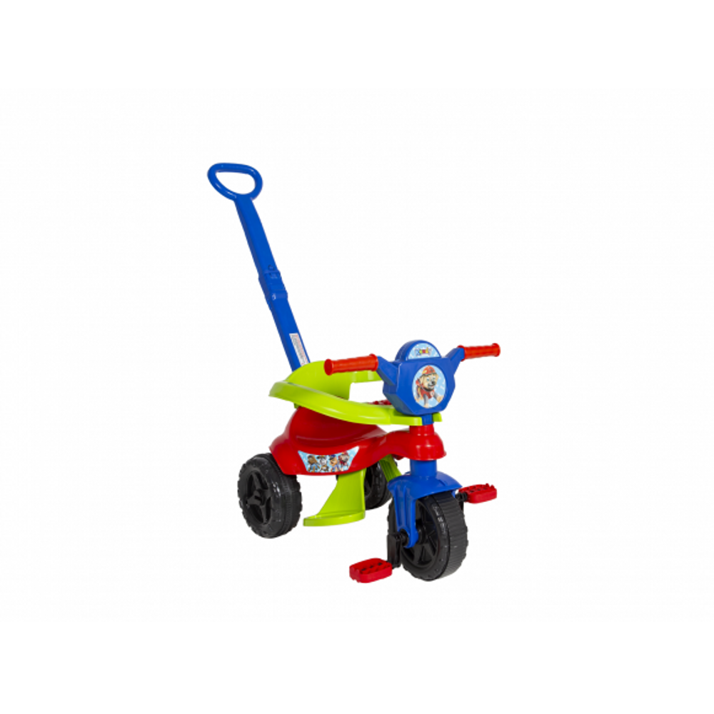 Carrinho de passeio/pedal infantil KEMOTOCA BABY DOG VERMELHA