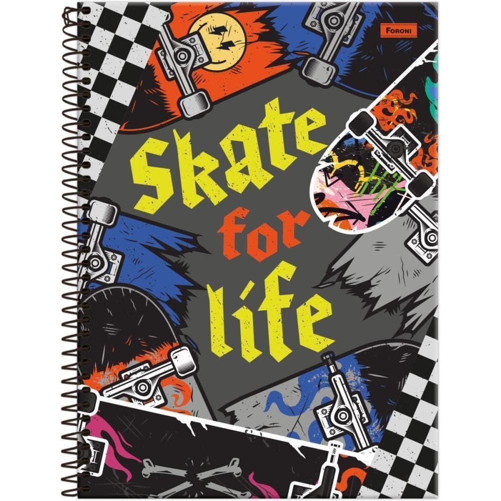 Caderno 01X1 Capa Dura Drip 80F Pct.C/04