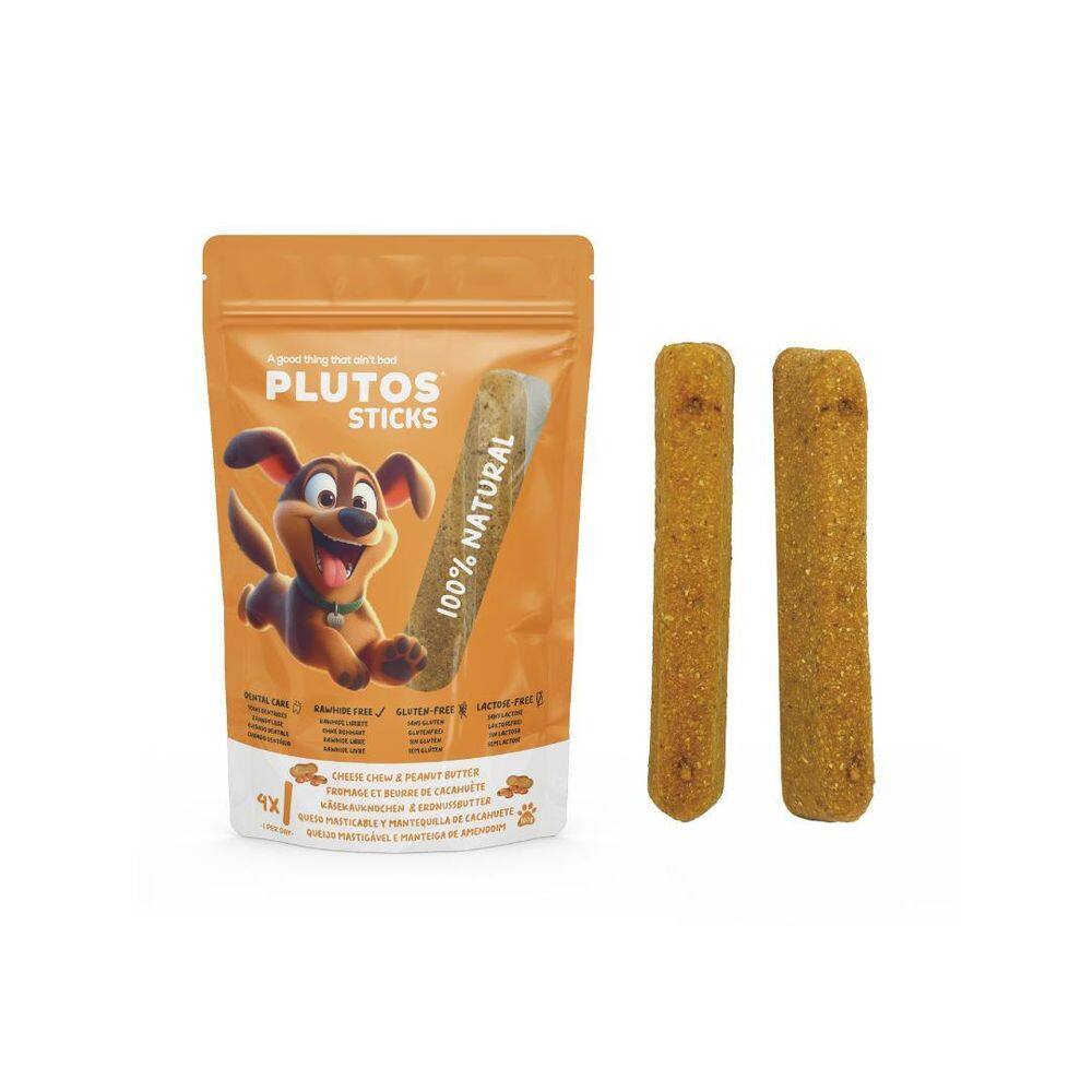 Plutos Sticks Cheese & Peanut Butter 4 Un