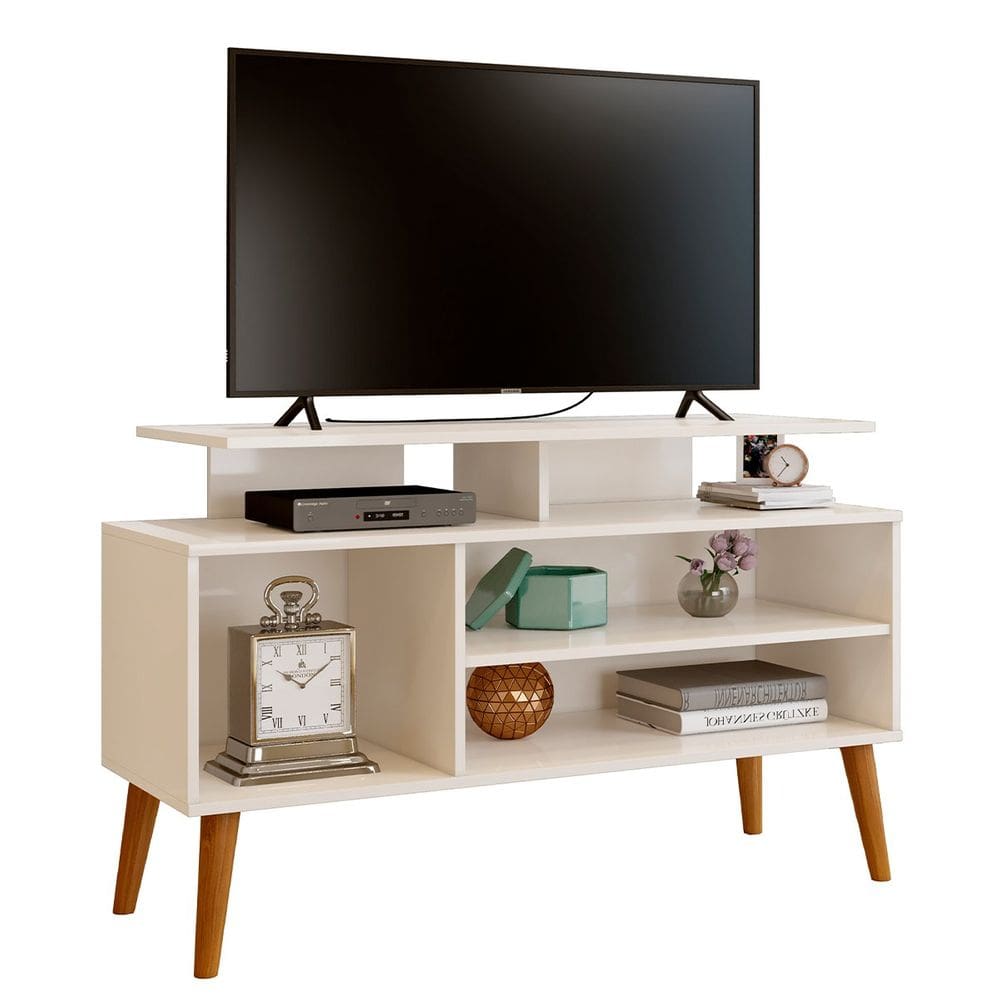 Rack Bancada para Tv de até 42” 2 Prateleiras Lynne