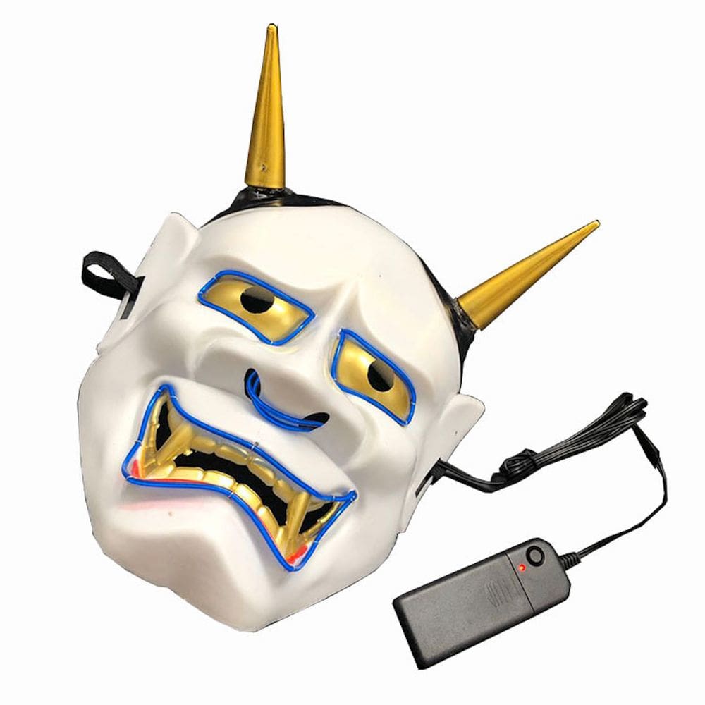 Hannya Mask Party Scary Mask Cosplay e adereços de fantasia