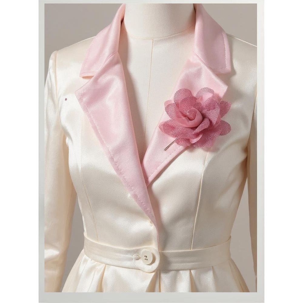 Broche Flor Lapela Madrinha Casamento Detalhe Debutante