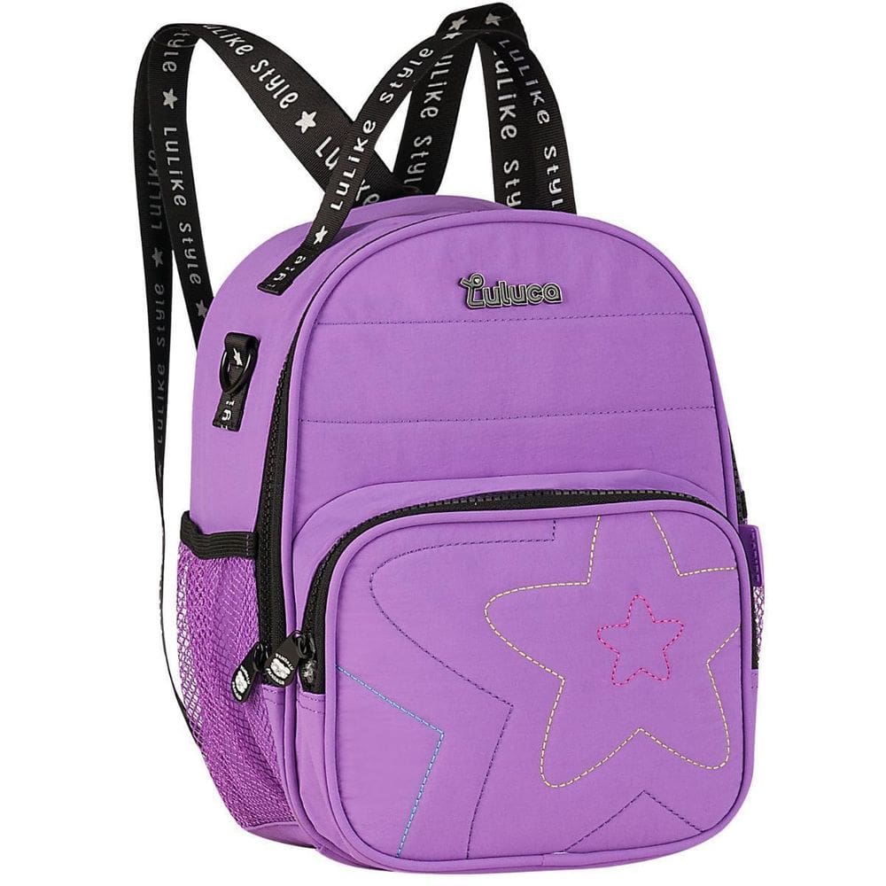 Lancheira Térmica Luluca Escolar Meninas Juvenil Lilás Teen
