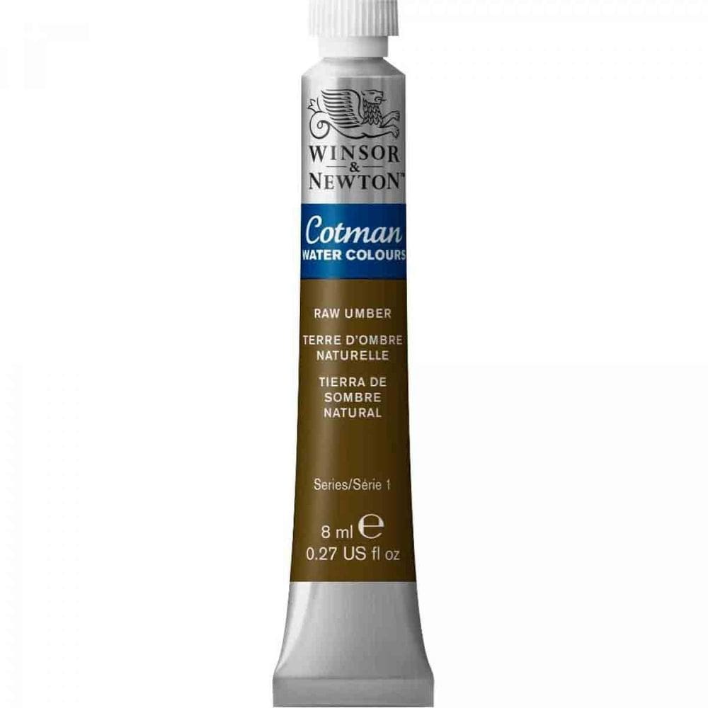 Aquarela Cotman W&N Tubo 554 Raw Umber 8Ml