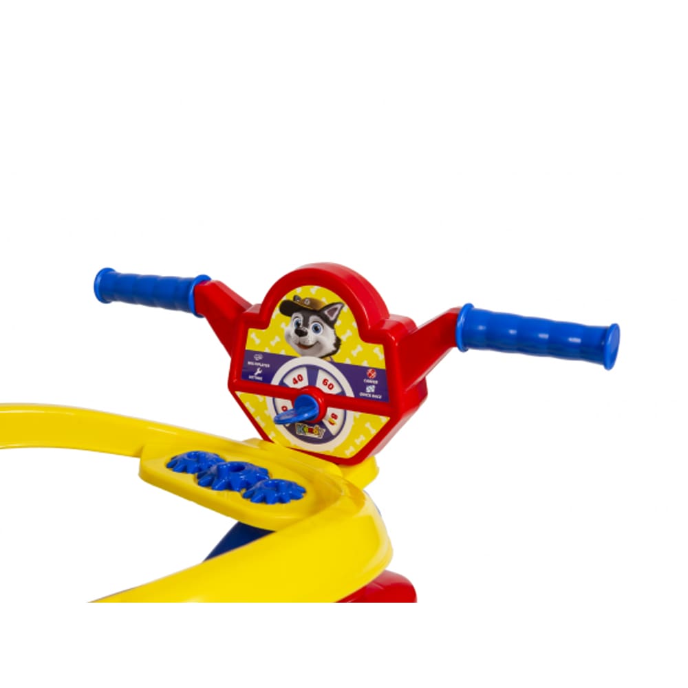 Carrinho de passeio/pedal infantil KEMOTOCA BABY DOG AZUL