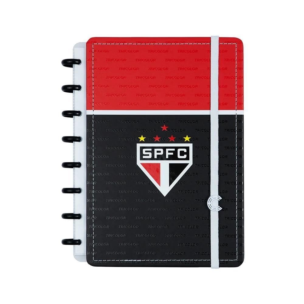 Caderno Inteligente A5 Tricolor Paulistão 80Fls