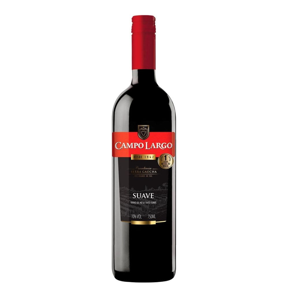 Vinho Campo Largo Tinto Suave 750Ml