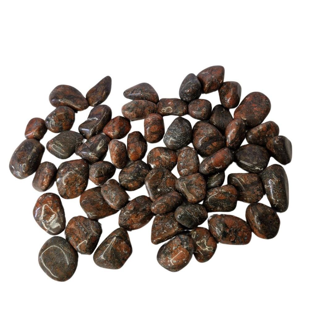 Pedra Calcita 2 A 4 Cm Rolada 1Kg Natural