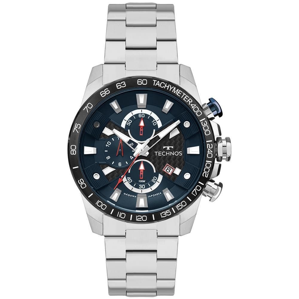Relógio Technos Masculino Ts Carbon Prata Os1Abw/1A