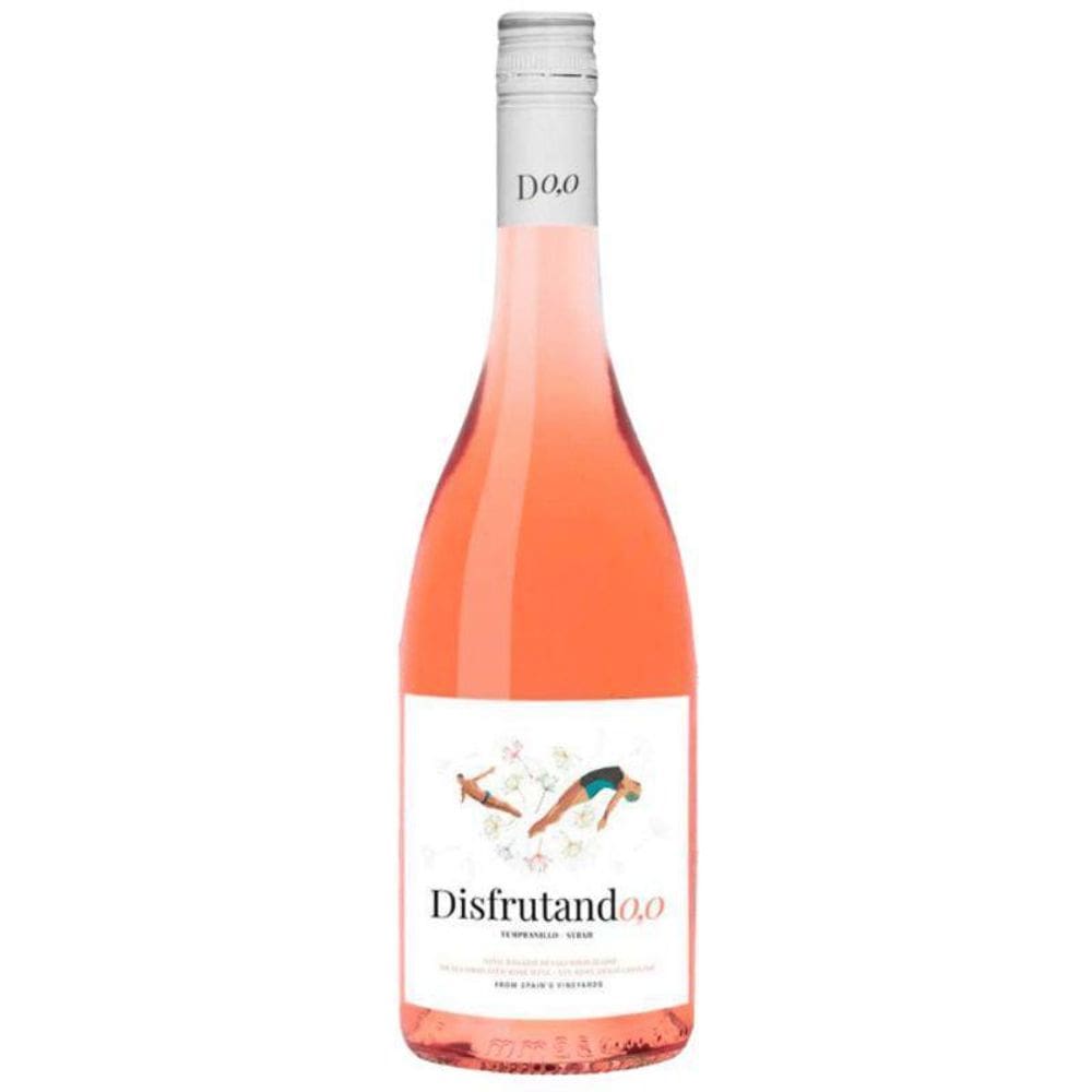 Vinho Sem Álcool Rosé Seco Tempranillo Disfrutando - 750Ml