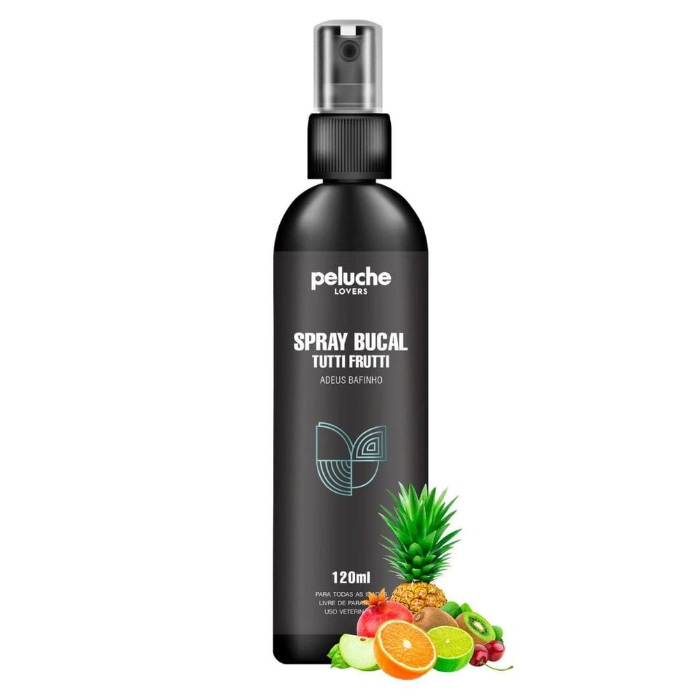Higiene Bucal Pet Spray Tutti Frutti Adeus Bafinho Peluche