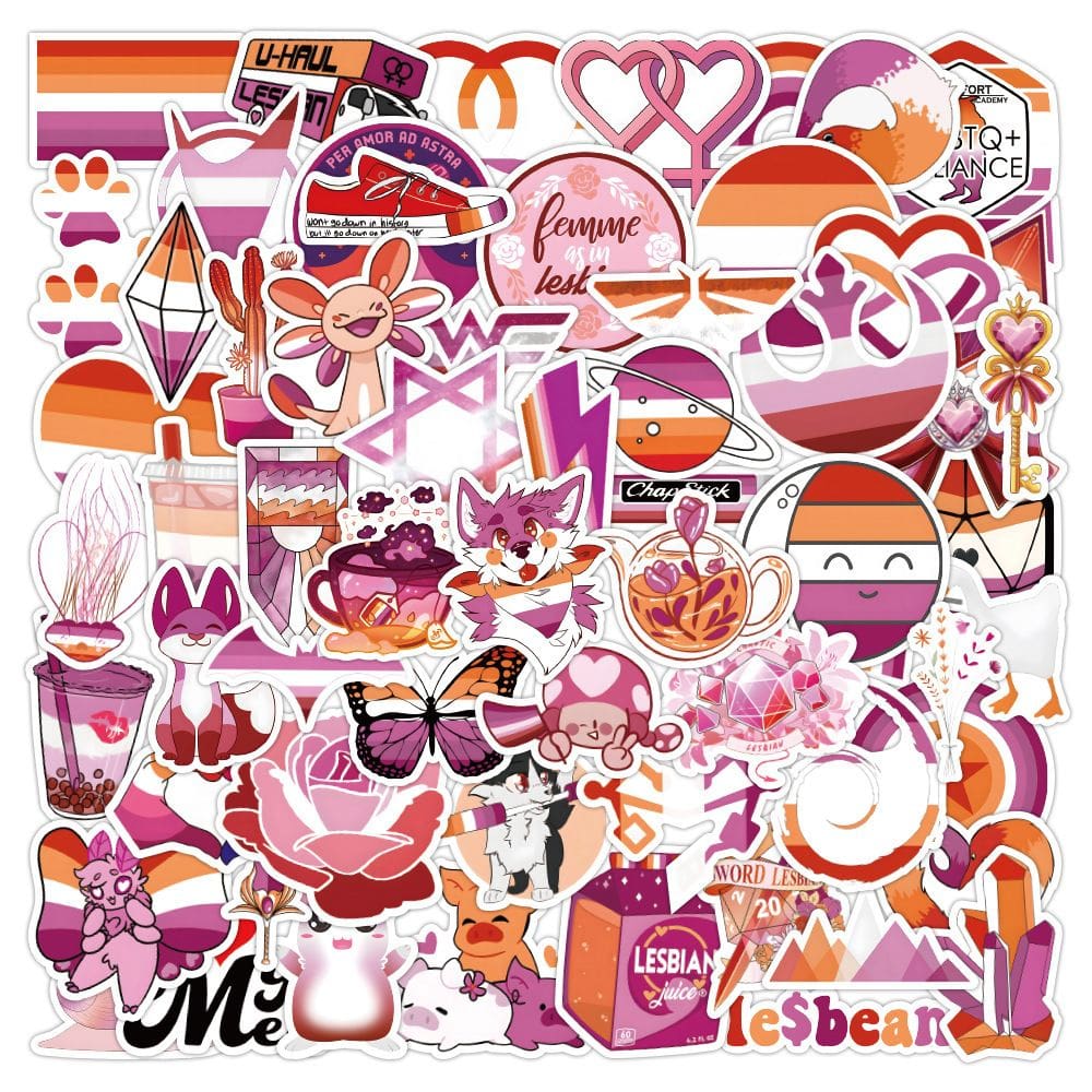 Adesivos de anime de vinil impermeável de 60 unidades/lote para laptop e muito mais