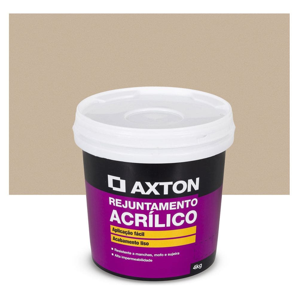 Rejunte Acrilico Palha 4 Kg Rendimento 12m2