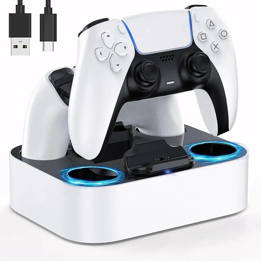 2X Base De Carregamento Do Controlador Dual Sense Para O Ps5