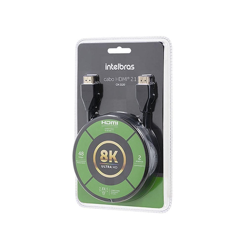 Cabo Conector Hdmi - 2m Ch2120 Intelbras